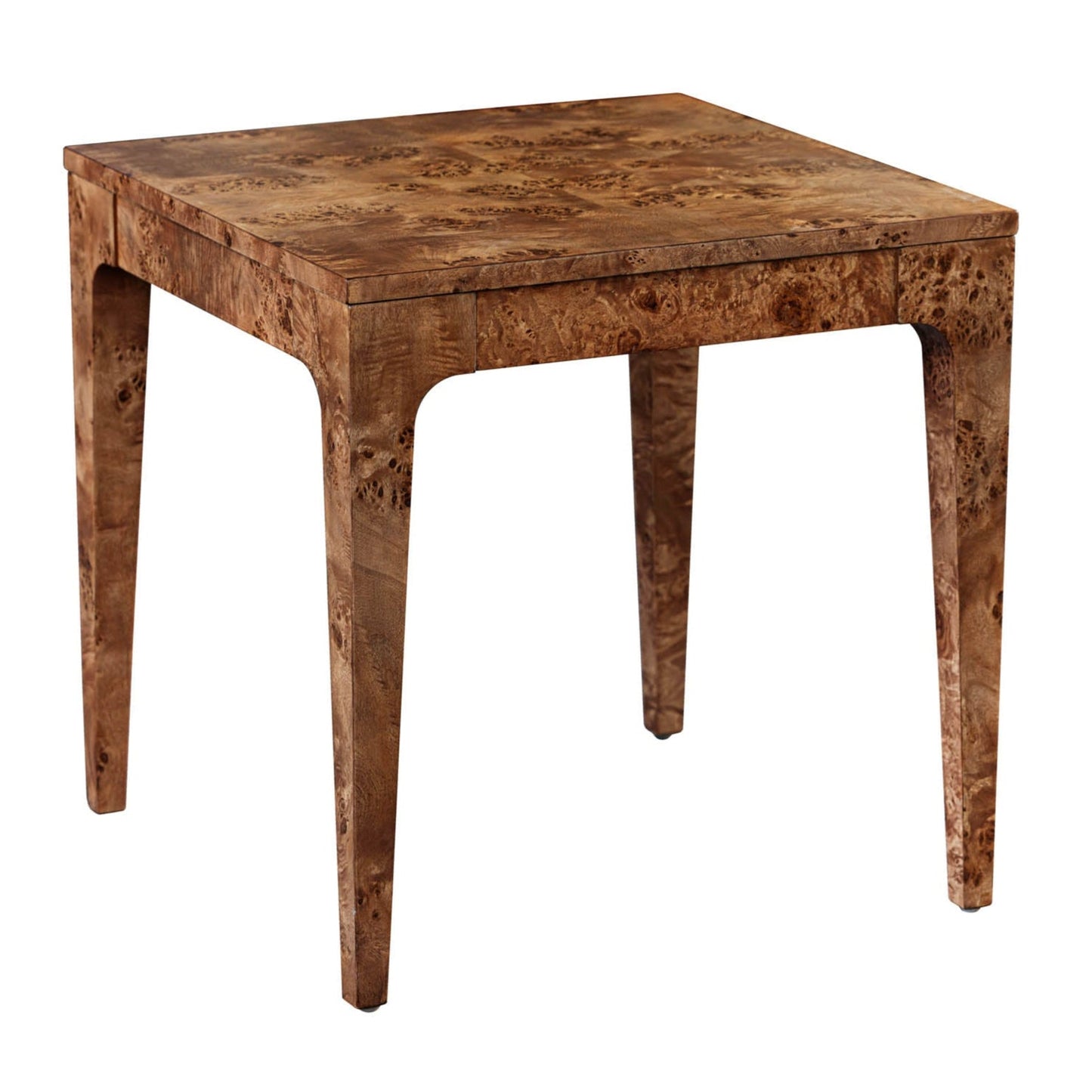 Mappa Wooden Square Side Table