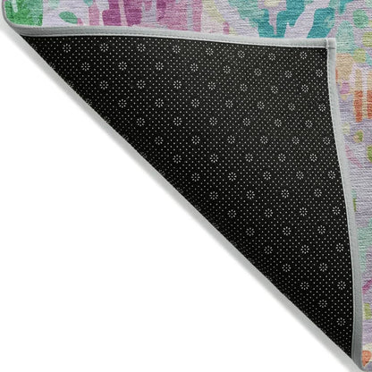 Marave Purple Washable Indoor - Outdoor Rug - LOOMLAN - LOOMLAN Rugs - Outdoor Rugs