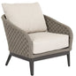 Marbella Sunbrella Outdoor Club Chair-Outdoor Accent Chairs-Sunset West-Echo Ash-LOOMLAN