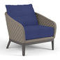 Marbella Sunbrella Outdoor Club Chair-Outdoor Accent Chairs-Sunset West-Echo Midnight-LOOMLAN