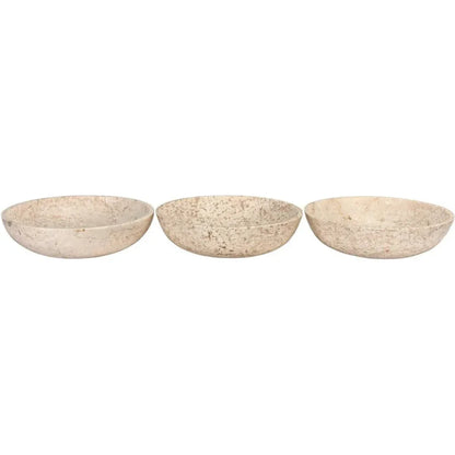 Marble Bowls, Set of 3 - LOOMLAN - Noir - Boxes & Bowls