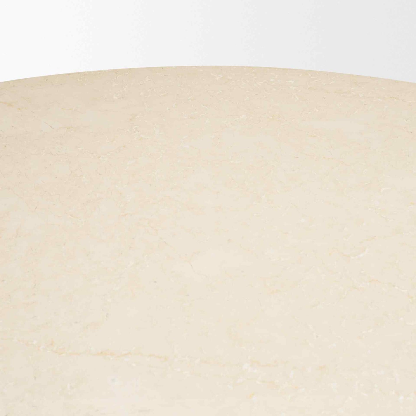 Marbrello Botticino Marble Top Round Dining Table