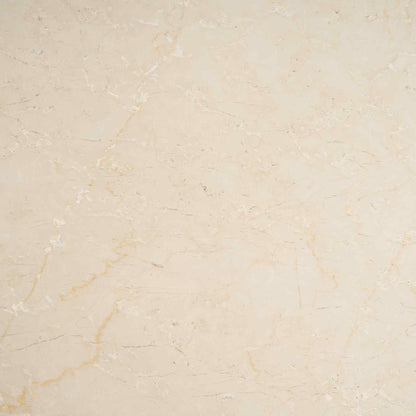 Marbrello Botticino Marble Top Round Dining Table