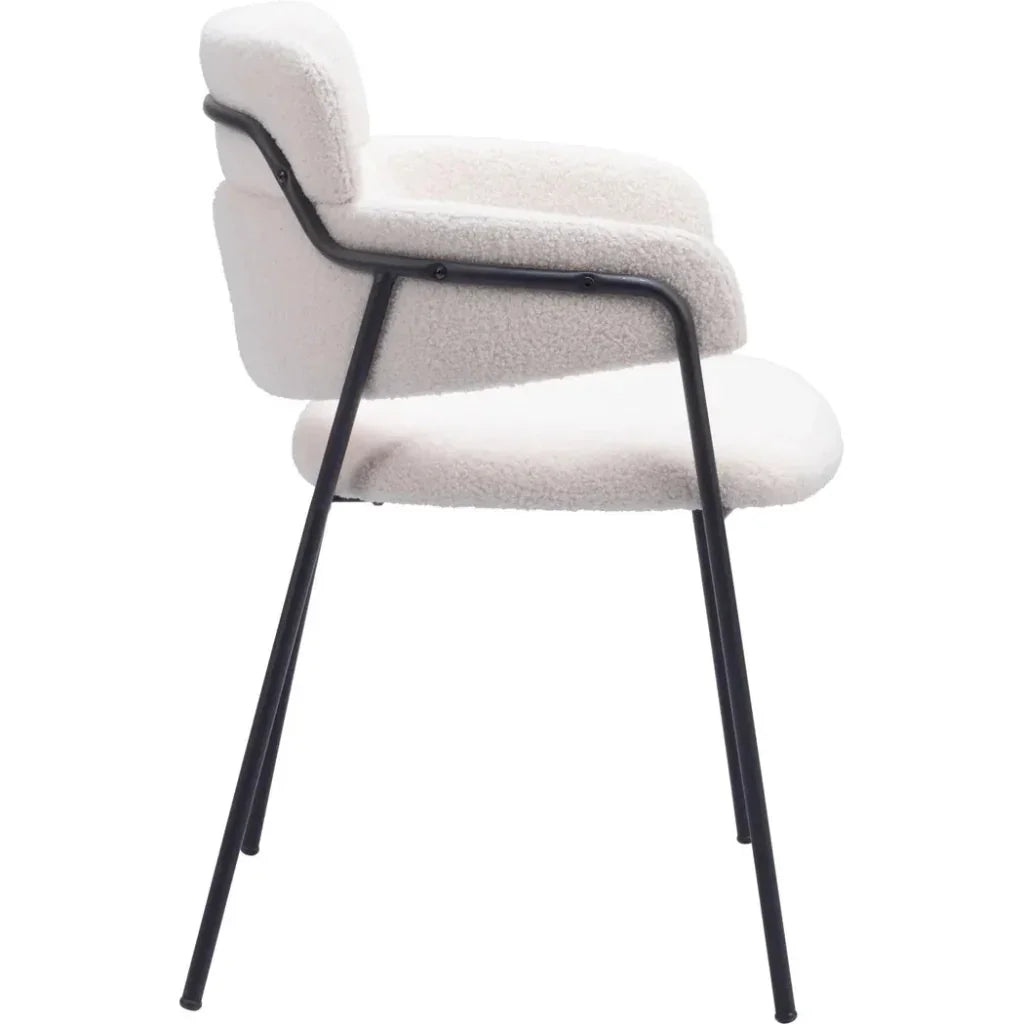 Marcel Performance Fabric Dining Chair 2PC - LOOMLAN - Zuo Modern - Dining Chairs