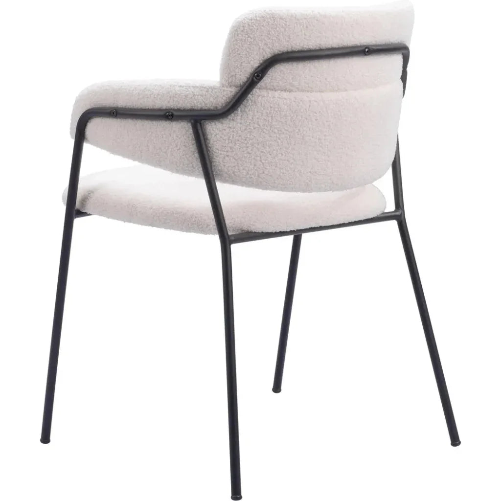 Marcel Performance Fabric Dining Chair 2PC - LOOMLAN - Zuo Modern - Dining Chairs