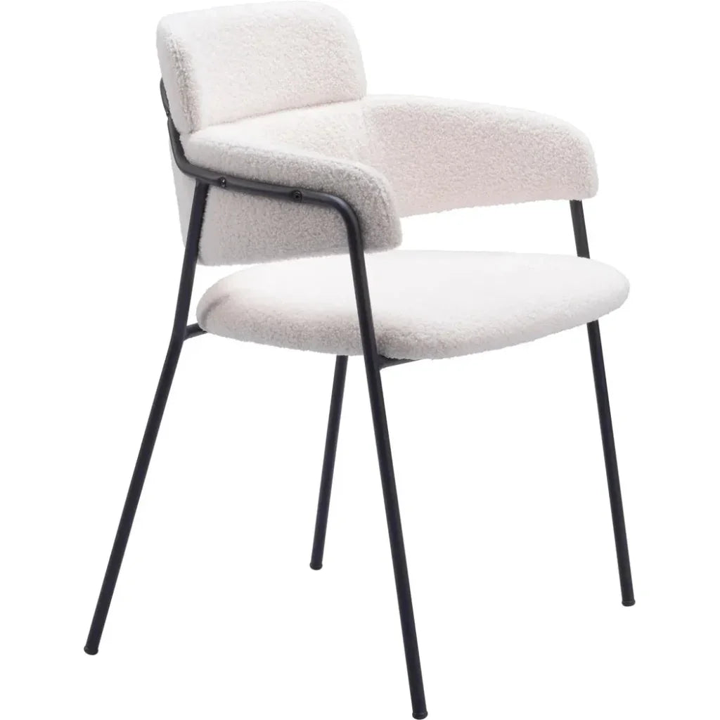 Marcel Performance Fabric Dining Chair 2PC - LOOMLAN - Zuo Modern - Dining Chairs