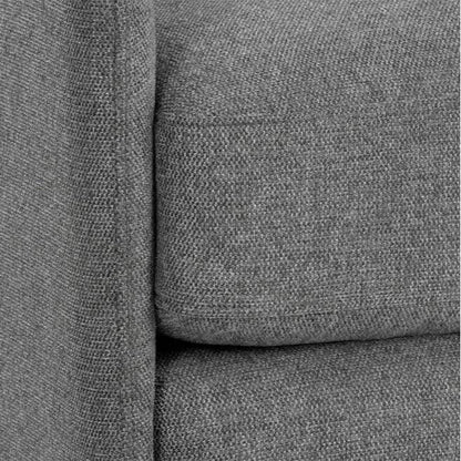 Marcela Swivel Lounge Chair Modern In Grey - LOOMLAN - SUNPAN - Club Chairs