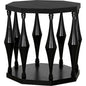 Marceo Side Table, Hand Rubbed Black - LOOMLAN - Noir - Side Tables