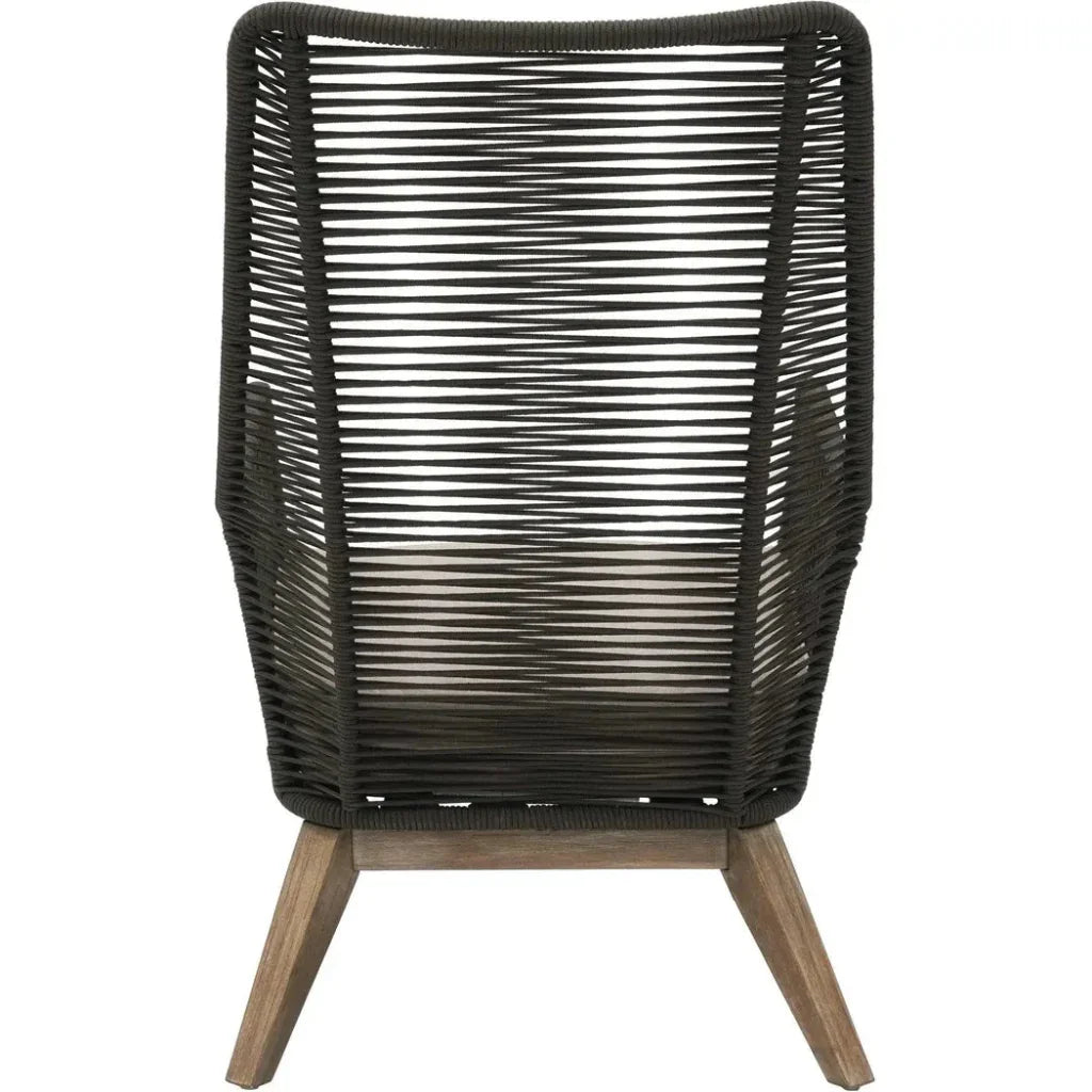 Marco Polo Lounge Chair - Grey Outdoor Lounge Chair-Outdoor Lounge Chairs-Seasonal Living-LOOMLAN