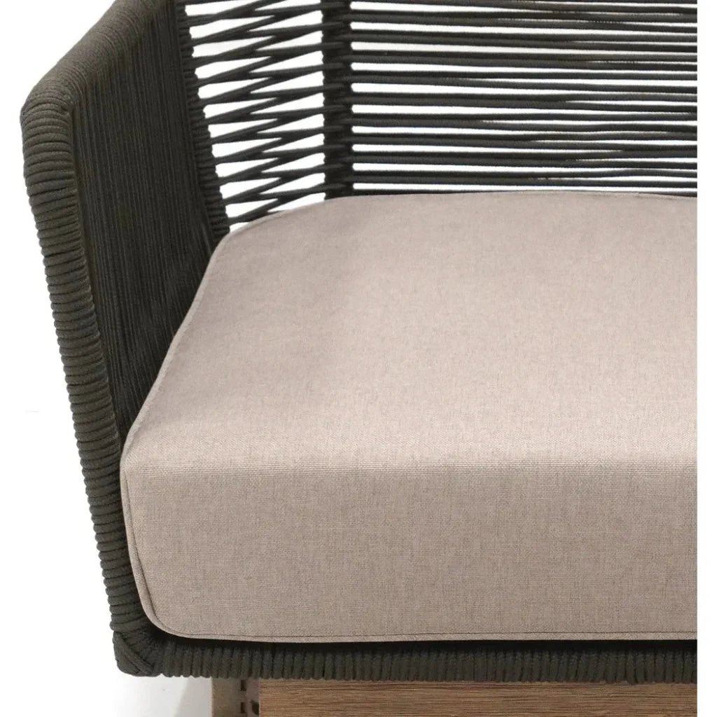 Marco Polo Lounge Chair - Grey Outdoor Lounge Chair-Outdoor Lounge Chairs-Seasonal Living-LOOMLAN