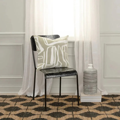 Marcos Abstract Down Filled Throw Pillow Covers - LOOMLAN - LOOMLAN - Throw Pillows