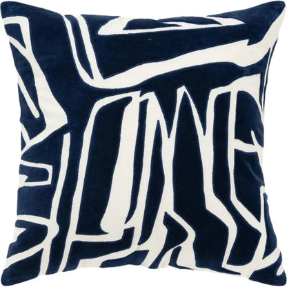 Marcos Abstract Down Filled Throw Pillow Covers - LOOMLAN - LOOMLAN - Throw Pillows