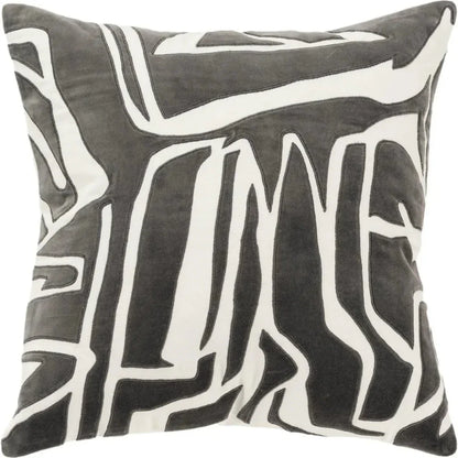 Marcos Abstract Down Filled Throw Pillow Covers - LOOMLAN - LOOMLAN - Throw Pillows