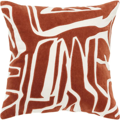 Marcos Abstract Down Filled Throw Pillow Covers - LOOMLAN - LOOMLAN - Throw Pillows