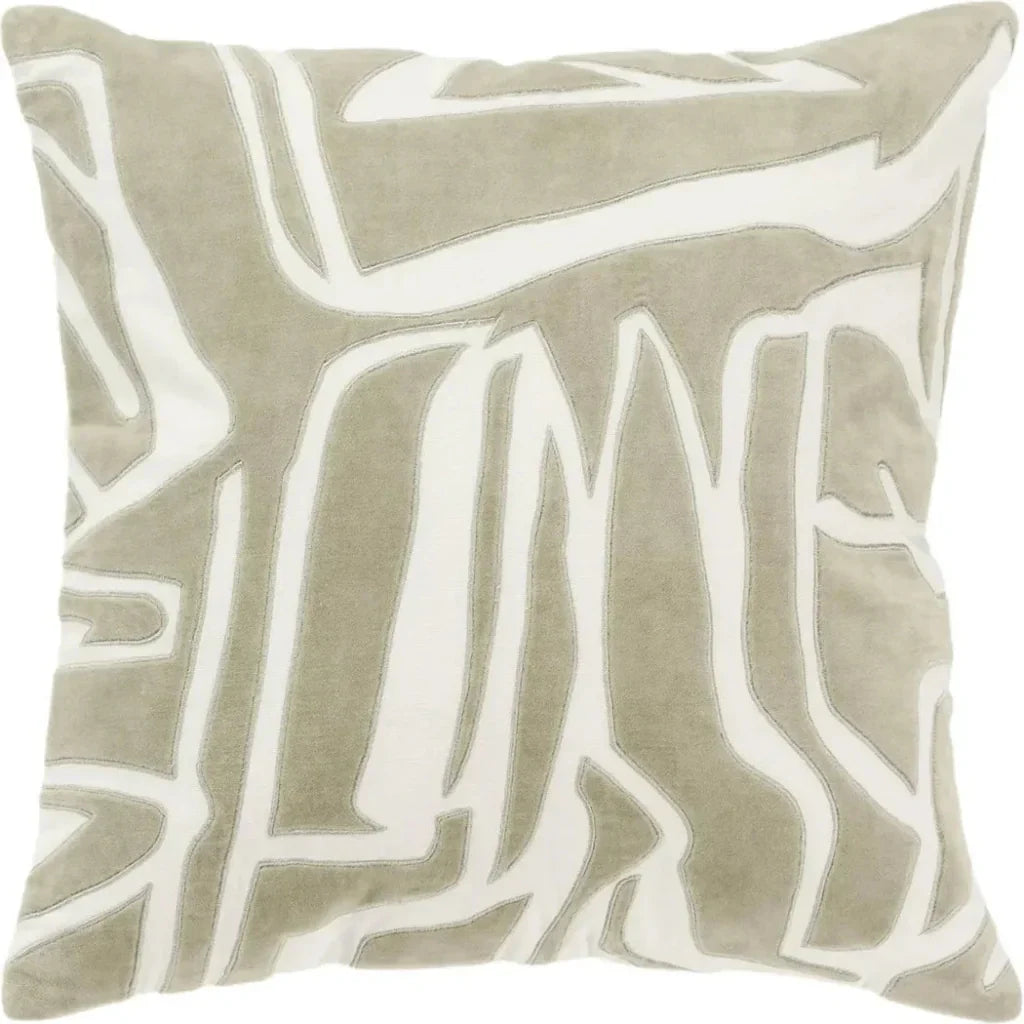 Marcos Abstract Down Filled Throw Pillow Covers - LOOMLAN - LOOMLAN - Throw Pillows