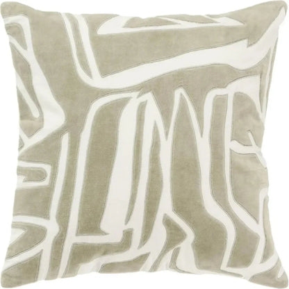 Marcos Abstract Down Filled Throw Pillow Covers - LOOMLAN - LOOMLAN - Throw Pillows