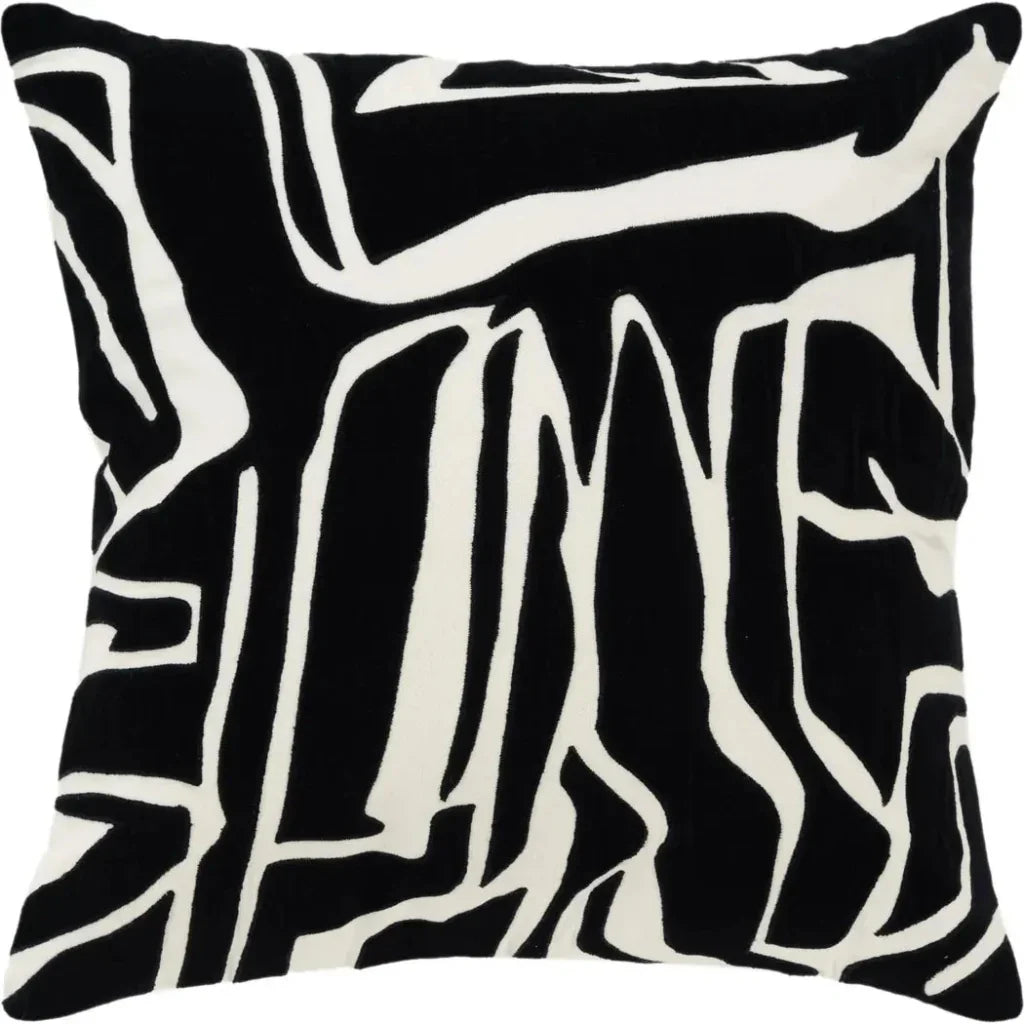 Marcos Abstract Down Filled Throw Pillow Covers - LOOMLAN - LOOMLAN - Throw Pillows