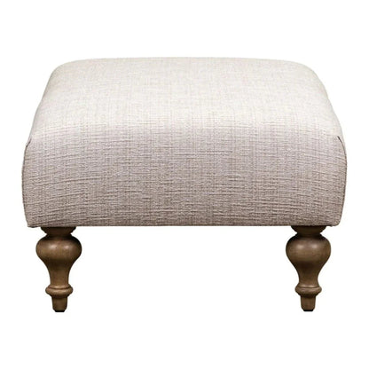 Marcoux Leather Comfortable Ottoman - LOOMLAN - Olivia + Quinn - Ottomans