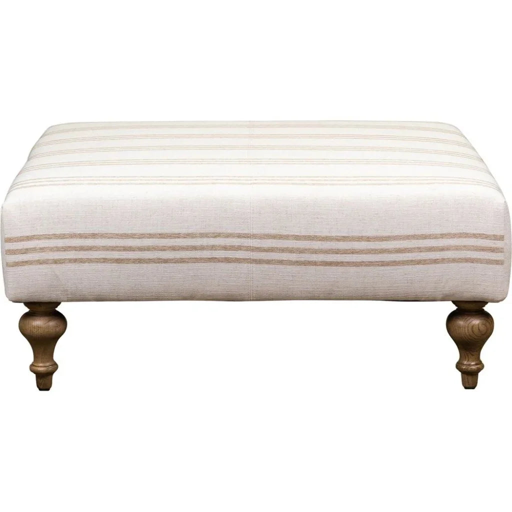 Marcoux Spooner Oat For Stylish Comfort Ottoman - LOOMLAN - Olivia + Quinn - Ottomans
