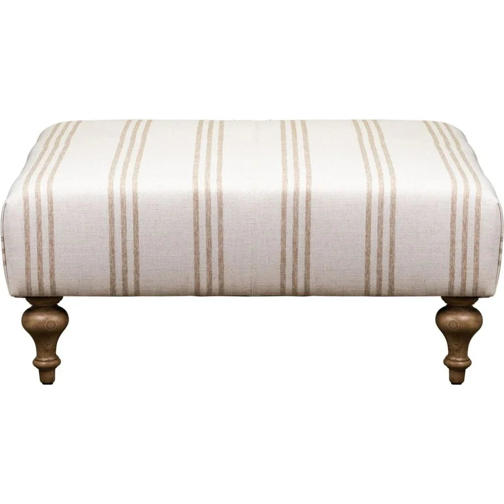 Marcoux Spooner Oat For Stylish Comfort Ottoman - LOOMLAN - Olivia + Quinn - Ottomans