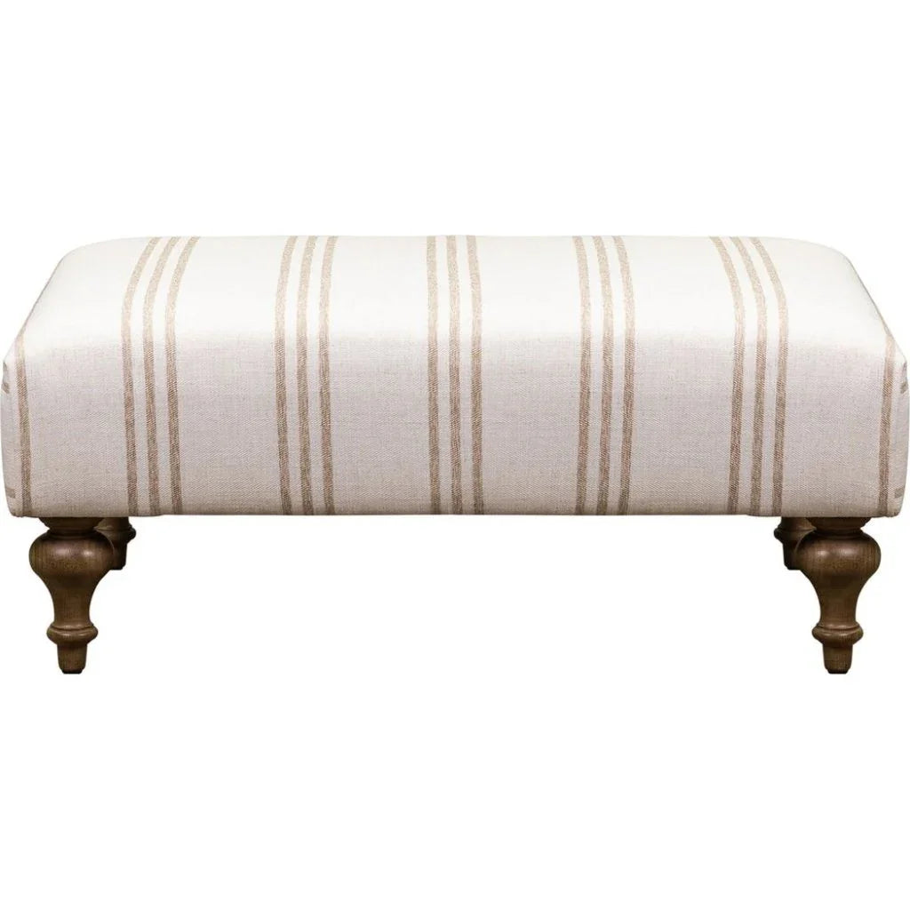 Marcoux Spooner Oat For Stylish Comfort Ottoman - LOOMLAN - Olivia + Quinn - Ottomans
