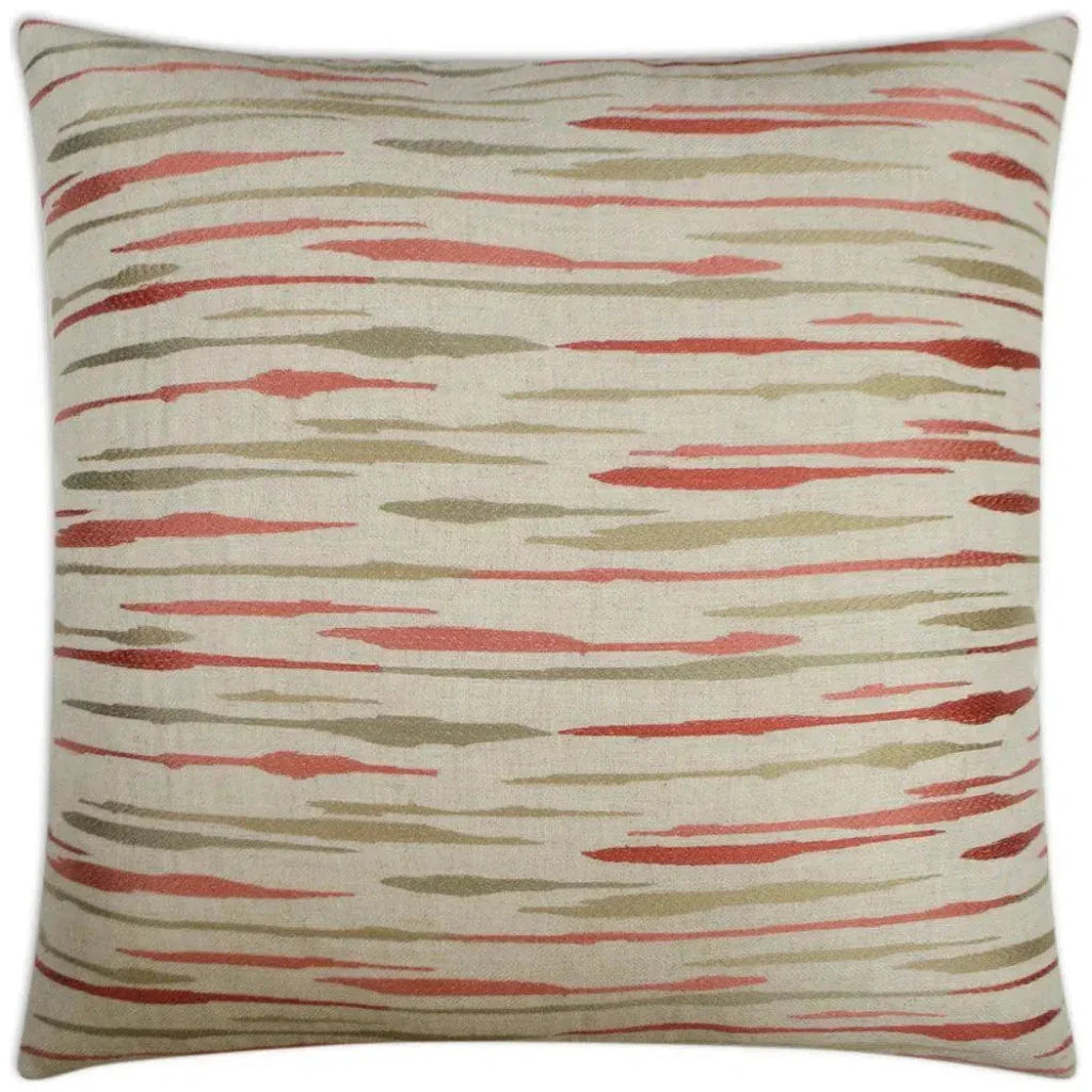 Marcus Coral Throw Pillow With Insert - LOOMLAN - D.V. Kap - Throw Pillows