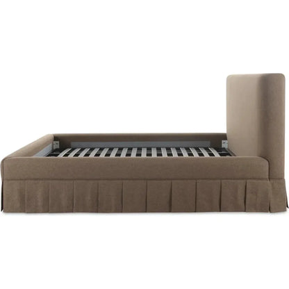 Maren Wood Brown Bed - LOOMLAN - Moe's Home - Beds