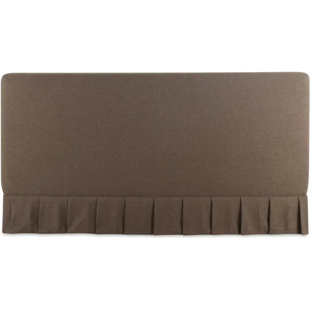 Maren Wood Brown Bed - LOOMLAN - Moe's Home - Beds