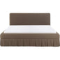 Maren Wood Brown Bed - LOOMLAN - Moe's Home - Beds