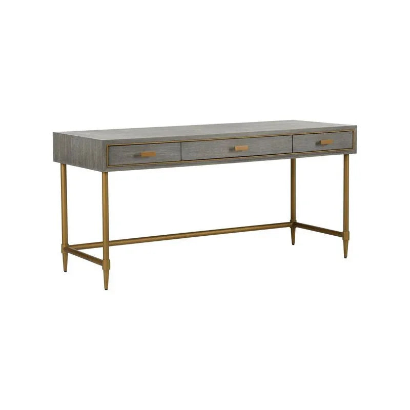 Margaret Wooden Made Writing Desk-Home Office Desks-Chelsea House-LOOMLAN