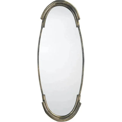 Margaux Metal Oval Wall Mirror