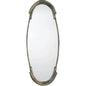 Margaux Metal Oval Wall Mirror