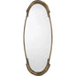Margaux Metal Oval Wall Mirror