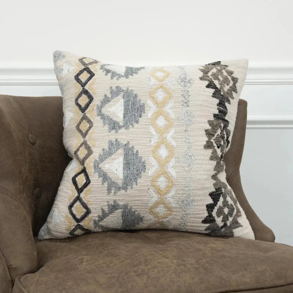 Marge Boho Throw Pillow With Down Insert - LOOMLAN - LOOMLAN - Throw Pillows