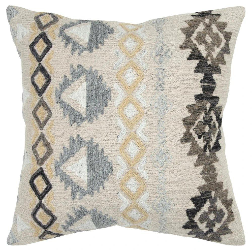 Marge Boho Throw Pillow With Down Insert - LOOMLAN - LOOMLAN - Throw Pillows