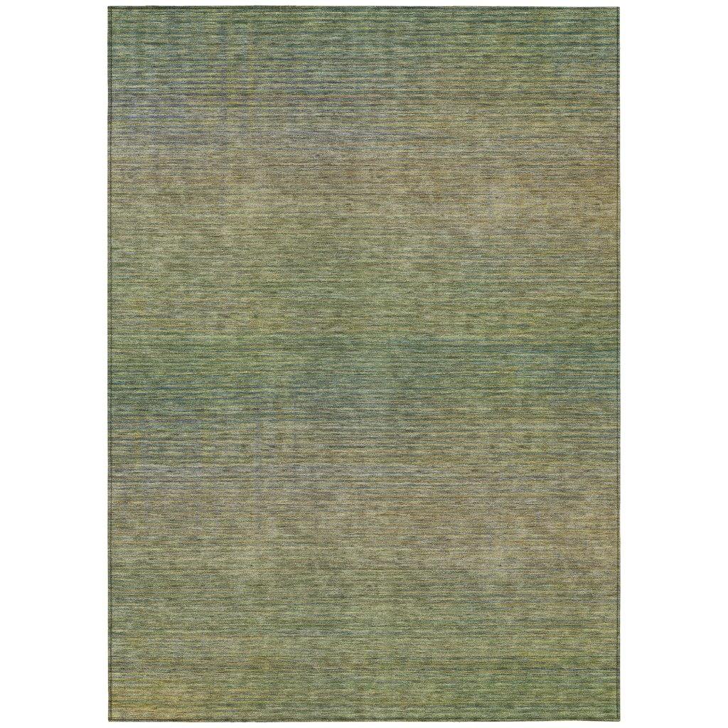 Maria Green Washable Indoor - Outdoor Rug - LOOMLAN - LOOMLAN Rugs - Outdoor Rugs