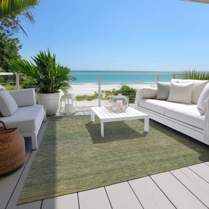 Maria Green Washable Indoor - Outdoor Rug - LOOMLAN - LOOMLAN Rugs - Outdoor Rugs