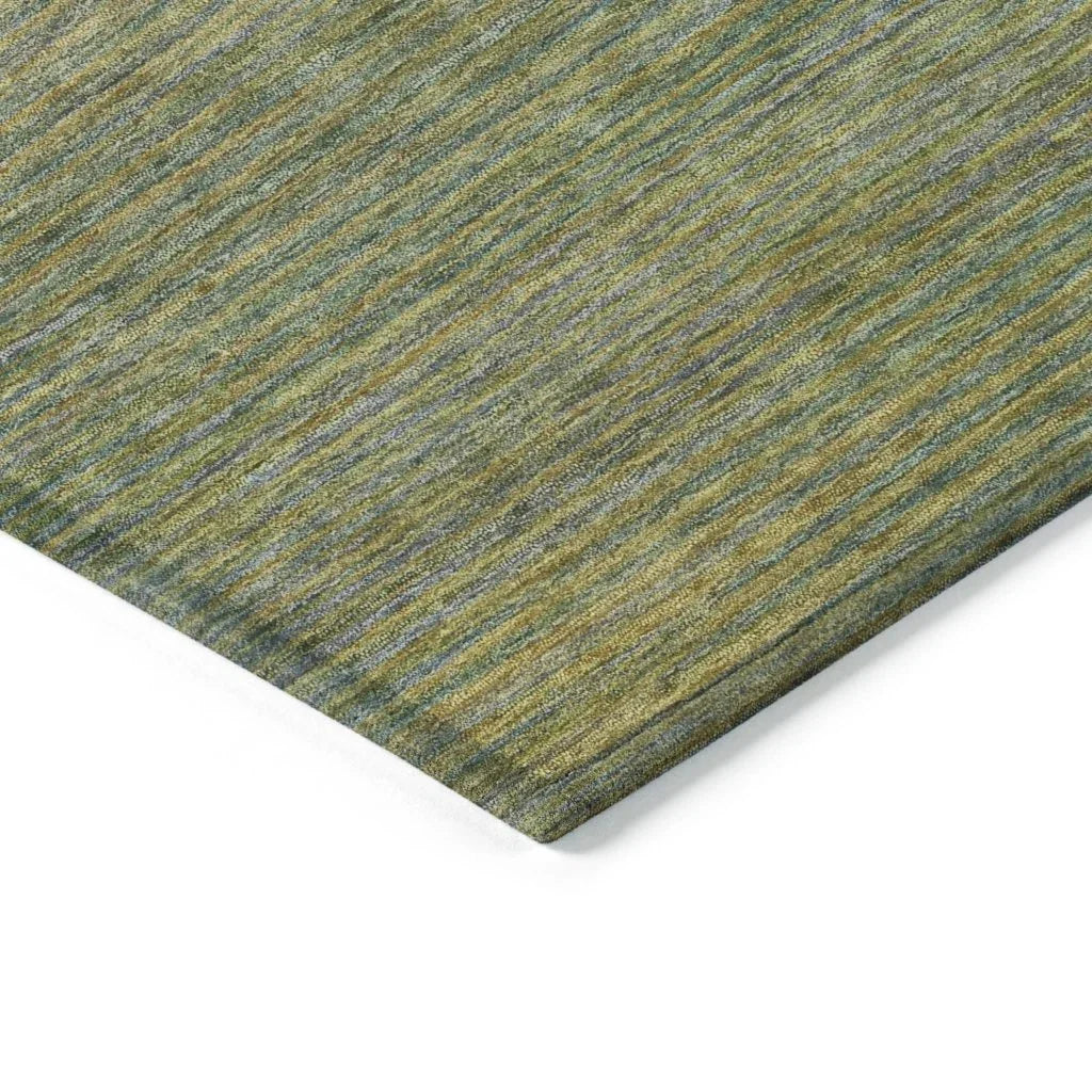 Maria Green Washable Indoor - Outdoor Rug - LOOMLAN - LOOMLAN Rugs - Outdoor Rugs