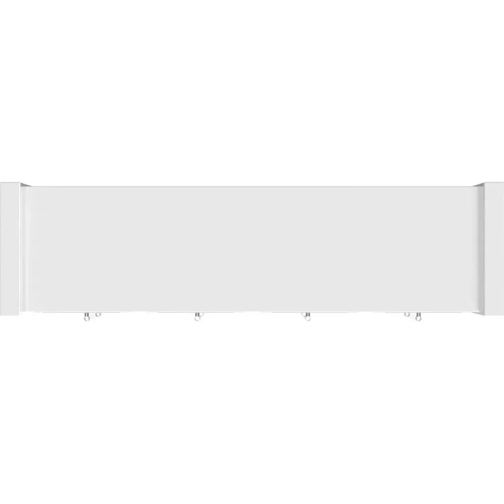 Mariah MDF and Acrylic White Server - LOOMLAN - Bassett Mirror - Sideboards