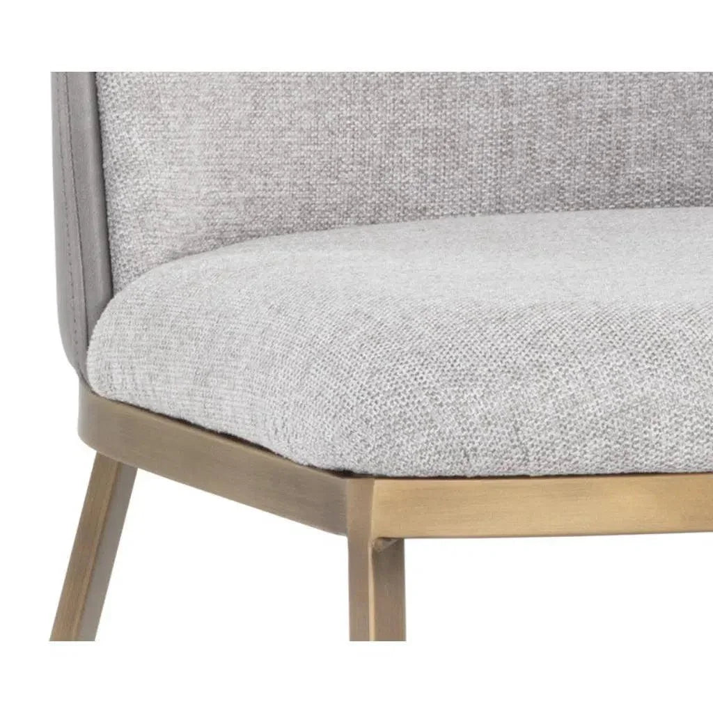 Marie Armless Dining Chair 2PC - LOOMLAN - SUNPAN - Dining Chairs