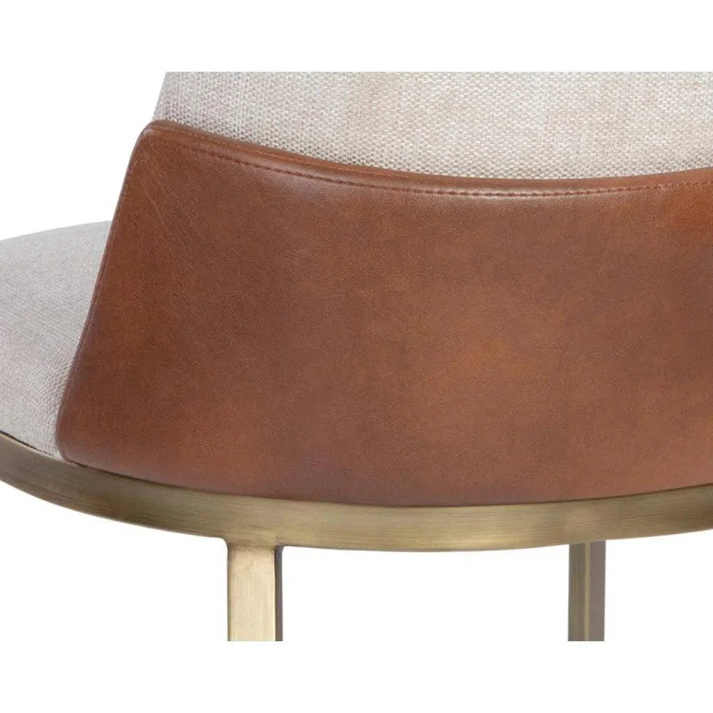 Marie Armless Dining Chair 2PC - LOOMLAN - SUNPAN - Dining Chairs