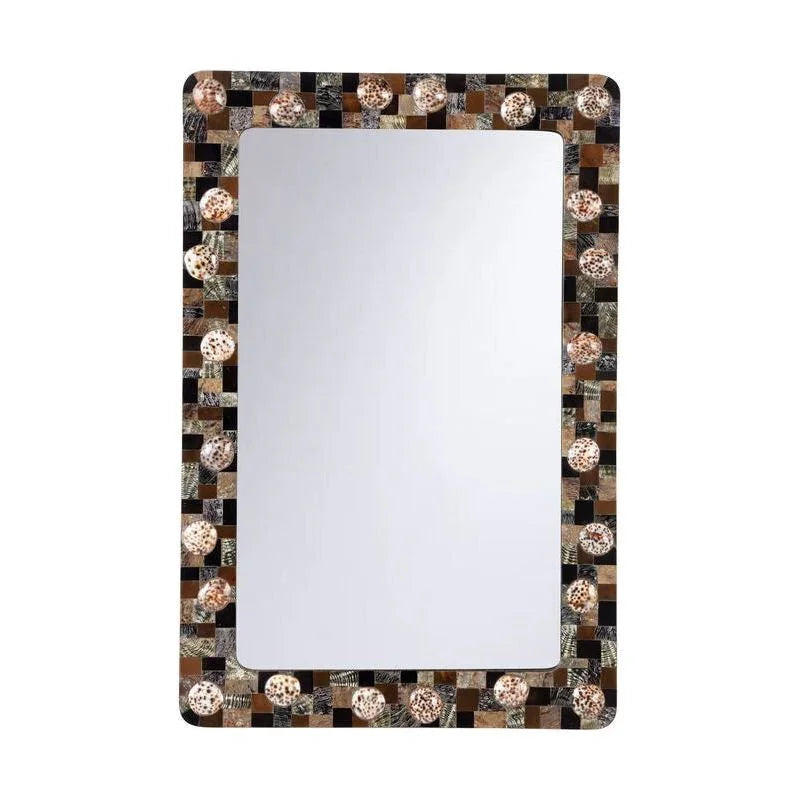 Mariel Wood Framed Wall Mirror - LOOMLAN - Chelsea House - Wall Mirrors