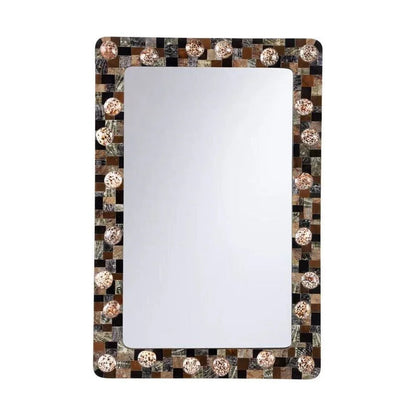Mariel Wood Framed Wall Mirror - LOOMLAN - Chelsea House - Wall Mirrors