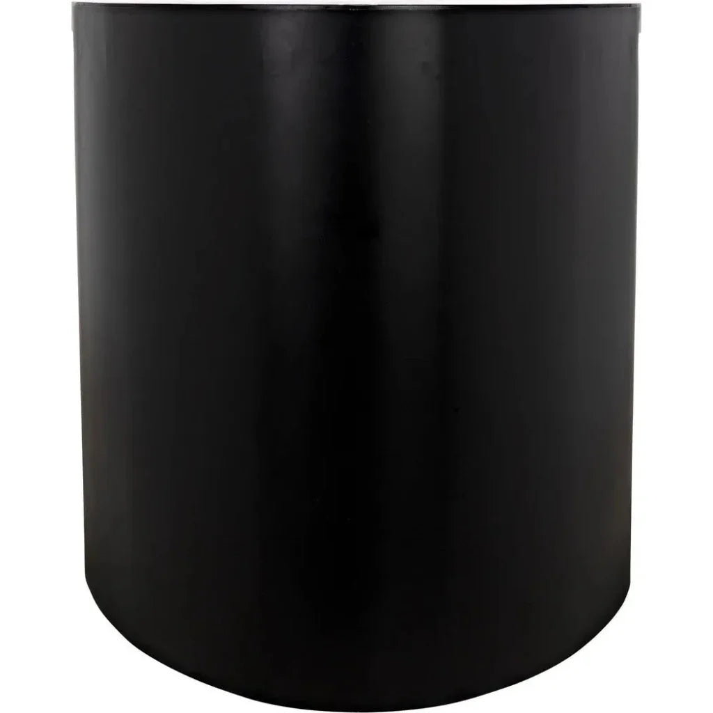 Marigold Desk, Ebony Walnut Wood Black Oval Desk-Home Office Desks-Noir-LOOMLAN