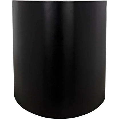 Marigold Desk, Ebony Walnut Wood Black Oval Desk-Home Office Desks-Noir-LOOMLAN