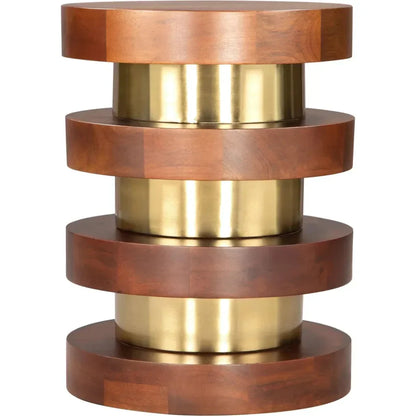 Marigot Side Table Brown - LOOMLAN - Zuo Modern - Side Tables