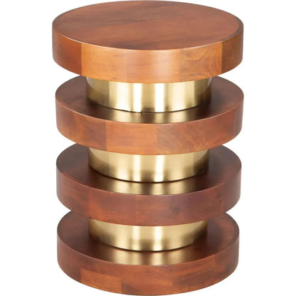 Marigot Side Table Brown - LOOMLAN - Zuo Modern - Side Tables