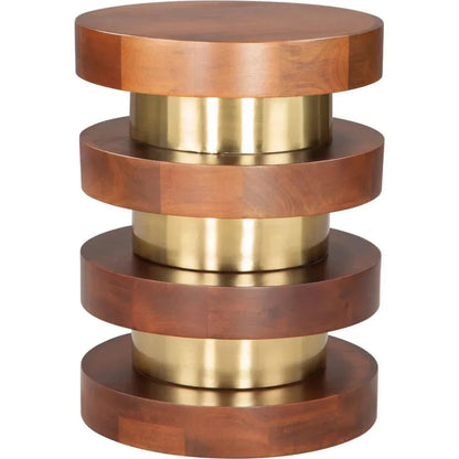 Marigot Side Table Brown - LOOMLAN - Zuo Modern - Side Tables