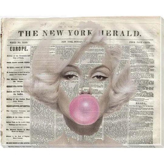 Marilyn Monroe Wall Art Indoor Outdoor Canvas - LOOMLAN - LOOMLAN - Canvas Art