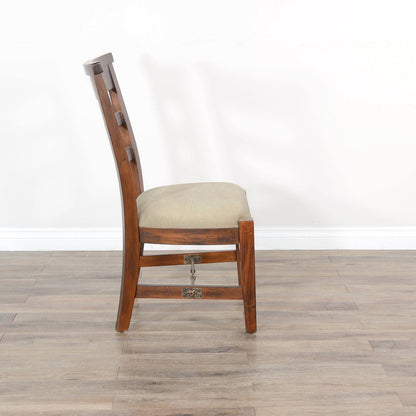 Marina Fabric Armless Dining Chair 2PC